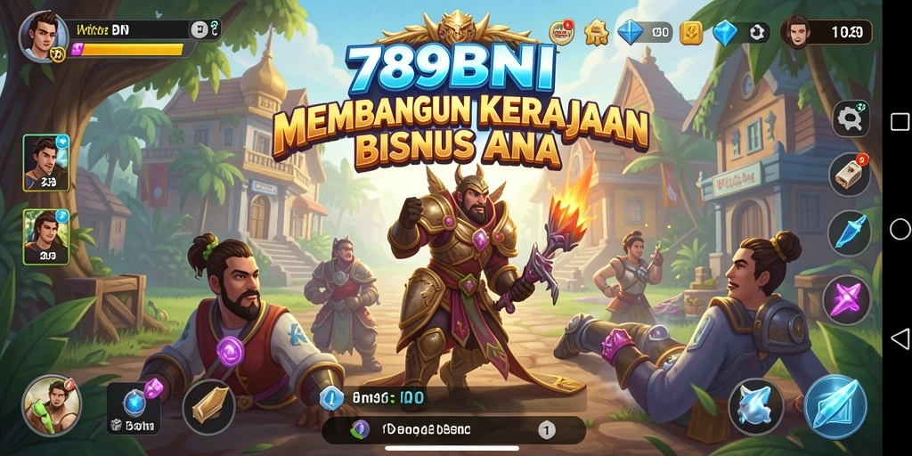 Screenshot utama 789BNI yang menampilkan gameplay Tycoon.