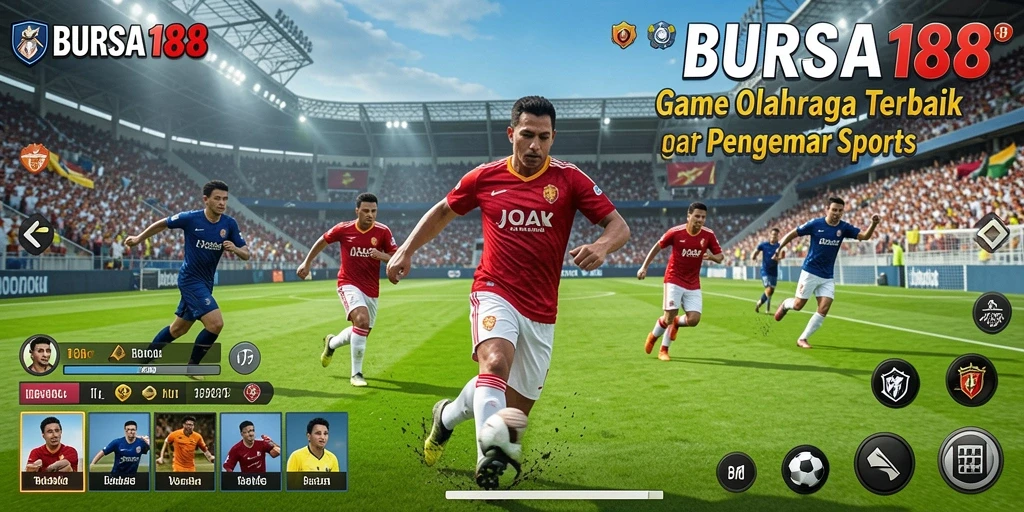 Tampilan gameplay BURSA188 yang seru dan menantang di lapangan.