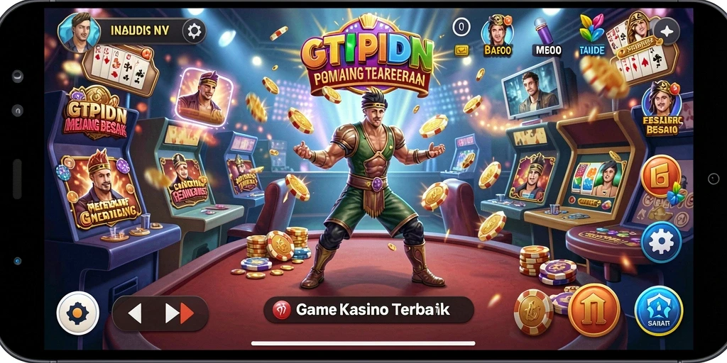 Gameplay seru GTPIDN dengan berbagai pilihan kasino.