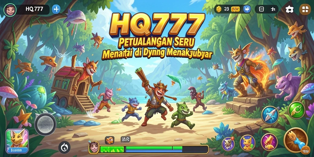 Gameplay seru dengan tantangan menantang di HQ777.