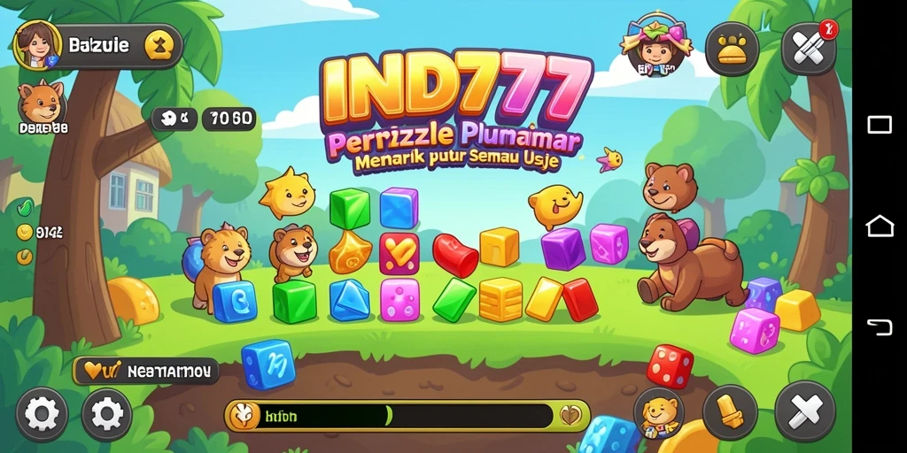 Tampilan gameplay <strong>IND777</strong> yang menantang dan seru.