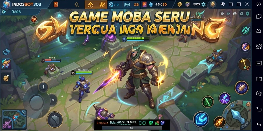 Tampilan gameplay seru dan strategi dalam INDOSLOT303.