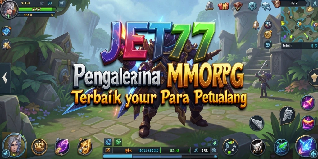 Gameplay menarik JET77 di dunia MMORPG yang penuh petualangan.