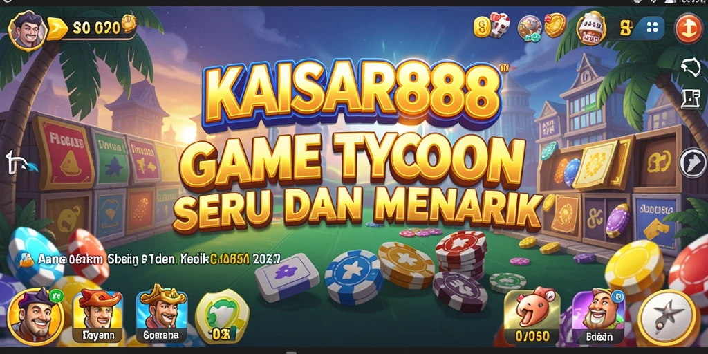 Tampilan gameplay seru di KAISAR888 saat mengelola bisnis.