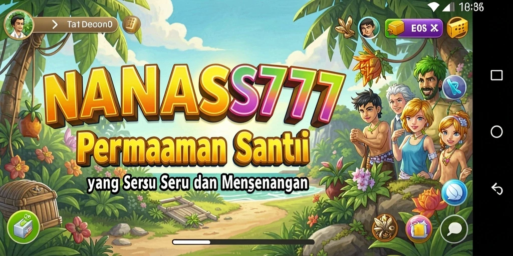 Tampilan gameplay NANAS777 yang menarik dan menyenangkan.