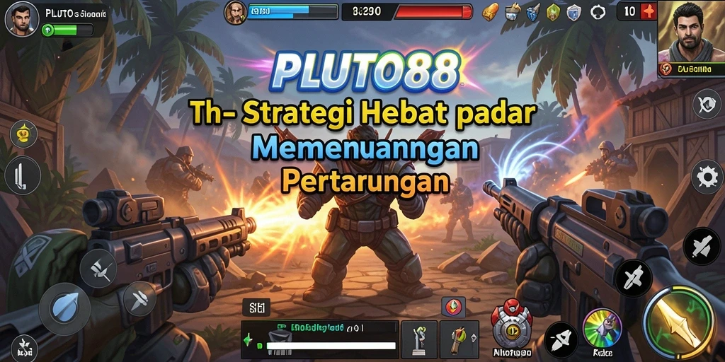 Tangkapan layar permainan PLUTO88 menunjukkan aksi strategi yang mendebarkan.