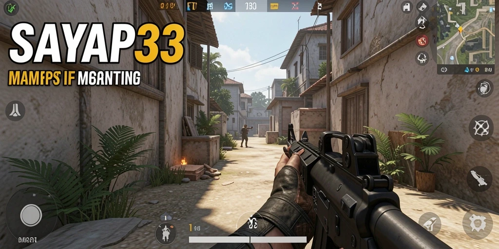 Screenshot dari <strong>SAYAP33</strong> yang menunjukkan aksi intens di medan perang.