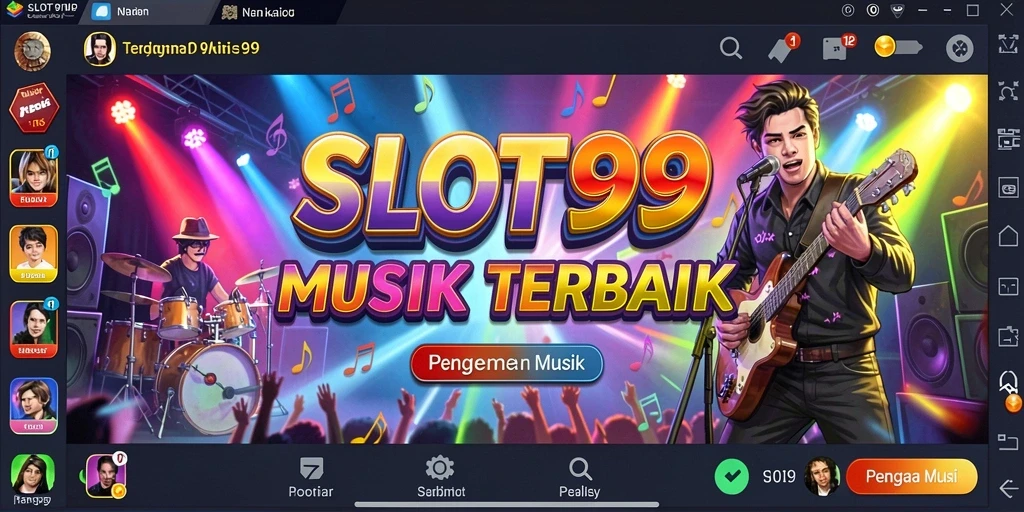 Tampilan gameplay yang menarik dan interaktif dari SLOT99.