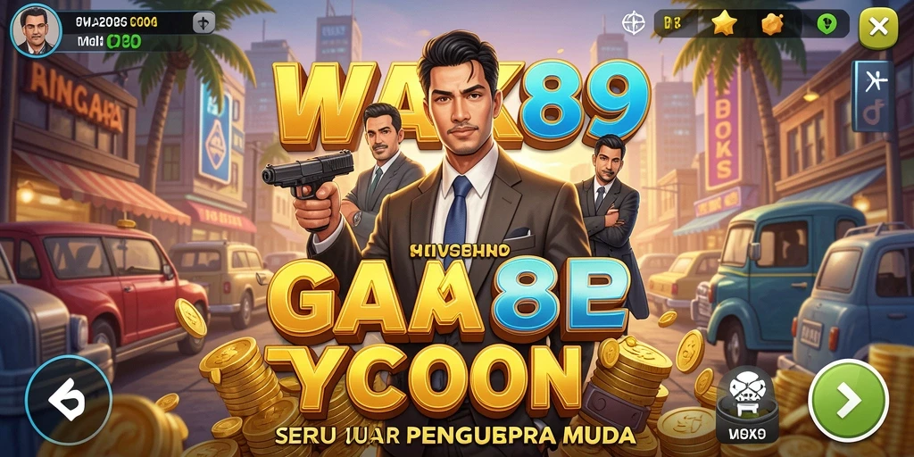 Tampilan gameplay seru di WAK89 dengan elemen Tycoon yang mengasyikkan.