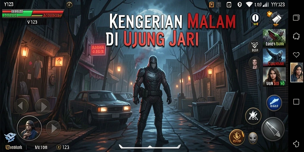 Gameplay menegangkan di dunia kegelapan YY123.